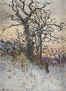 Karl Konrad Simonsson The old oak France oil painting artist